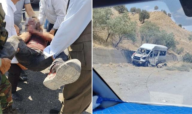 Şırnak Silopi'de maden işçilerini taşıyan servisin geçişi sırasında patlama: 1 ölü, 2'si ağır 8 yaralı
