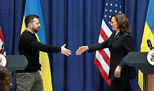 Time: Harris-Zelenskiy ilişkisi 'pek de sıcak değil'