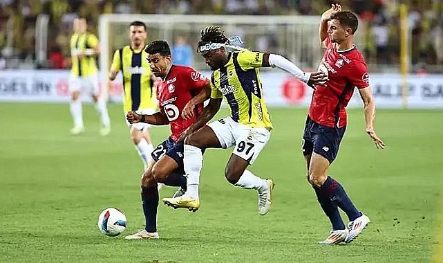 UEFA, Lille maçında yaşananlar nedeniyle Fenerbahçe'ye ceza verdi