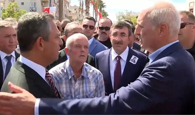 Ayşenur Ezgi Eygi'nin cenazesinde Özel ile Kurtulmuş arasında tartışma!