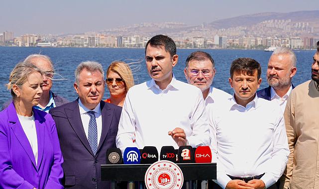 Bakan Kurum'dan, Soyer'e Körfez Kirliliği Eleştirisi: 'Söz Verip Adım Atmadılar