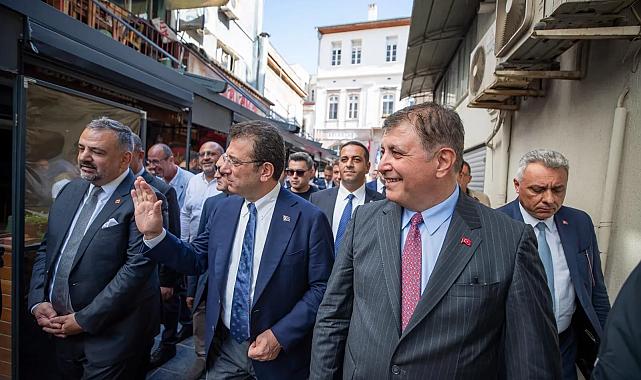 Başkan Cemil Tugay'dan İmamoğlu'nun Cumhurbaşkanlığı adaylığına destek