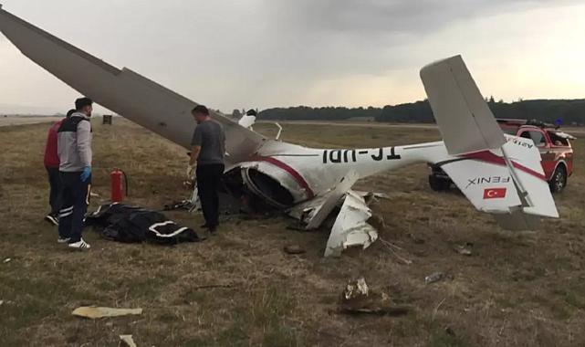 Bursa'da eğitim uçağı düştü! 2 pilot hayatını kaybetti