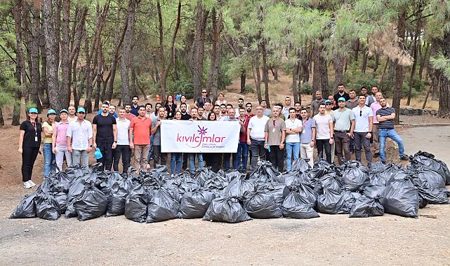 Gönüllülerden çevre temizliği Kıvılcımı