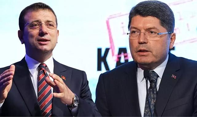 İmamoğlu'ndan Bakan Tunç'a: Ben yargıya değil sana parmak salladım