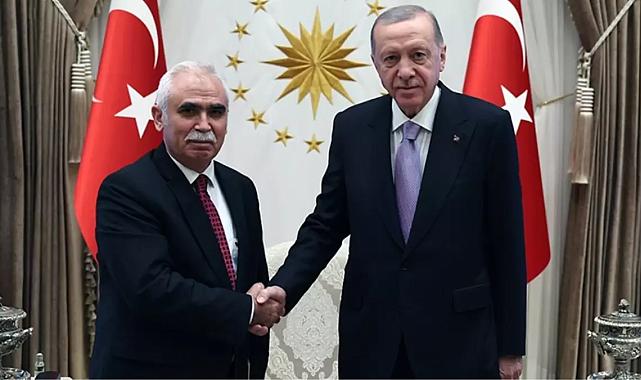 Külliye'de kritik zirve! Cumhurbaşkanı Erdoğan, AYM Başkanı Özkaya ile görüştü