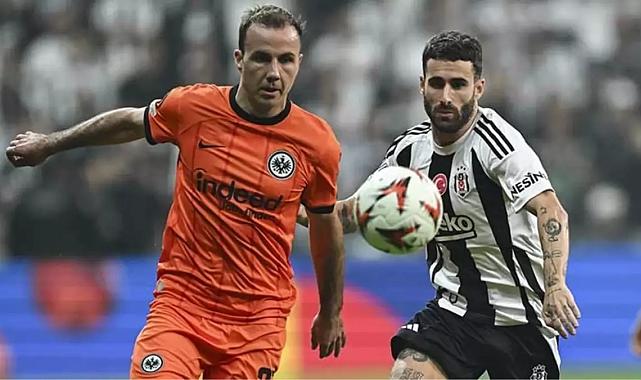 Beşiktaş, Eintracht Frankfurt'a sahasında 3-1 yenildi