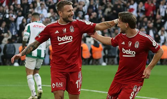 Beşiktaş, evinde ağırladığı Konyaspor'u 2-0 mağlup etti