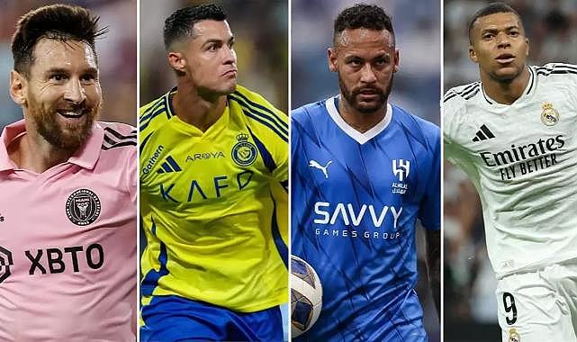 Dünyanın en çok kazanan futbolcuları listesi açıklandı: Zirvede büyük fark var