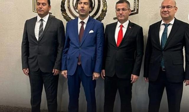 Emekliye ayrılan İzmir Cumhuriyet Başsavcı Vekili Şahiner için uğurlama töreni