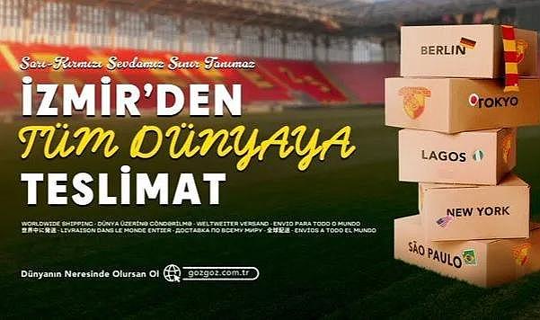 Göztepe, İnternet Mağazasında Yurt Dışı Teslimatı Başlatarak Mağazacılıkta Yeni Bir Adım Attı