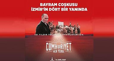 İzmir’de “Cumhuriyet her yerde”