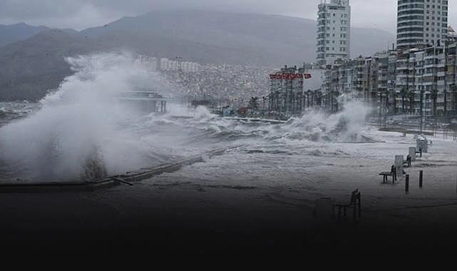İzmir&#039;de hafta sonu sert geçecek! Ege bölgesi için fırtına uyarısı