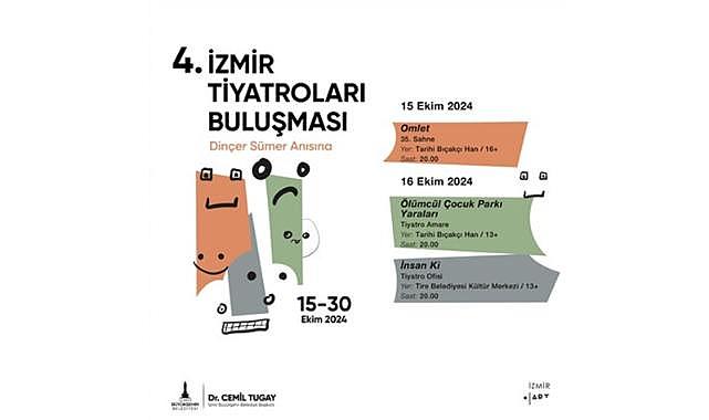 İzmir Tiyatroları Buluşması başlıyor