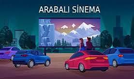 İZMİRLİLERE ARABADA FİLM KEYFİ