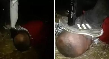Kaçırdıkları esnafa işkence yapıp o anları da kayda aldılar