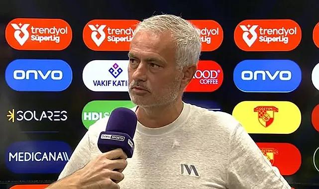 Mourinho'dan basına zehir zemberek tepki: Sürekli ağlıyorsunuz