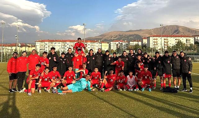 U16 Milli Takım, Türkmenistan'ı 3-0 Yendi