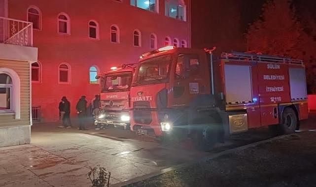 Afyon&#039;da kuran kursunda yangın: 2 öğrenci hastaneye kaldırıldı