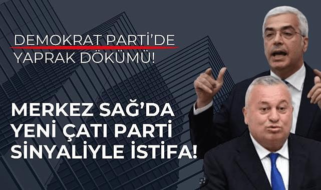 Demokrat Parti'de beklenen ayrılık! Salih Uzun ve Cemal Enginyurt yeni parti sinyaliyle veda etti