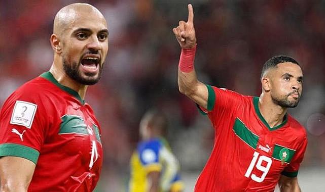 Fas, Amrabat ve En-Nesyri forma giydiği maçta yağmur gibi gol attı