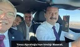 İşte Ağıralioğlu'nun bindiği Maserati aracın sahibi: Siyaset ahlak gerektirir