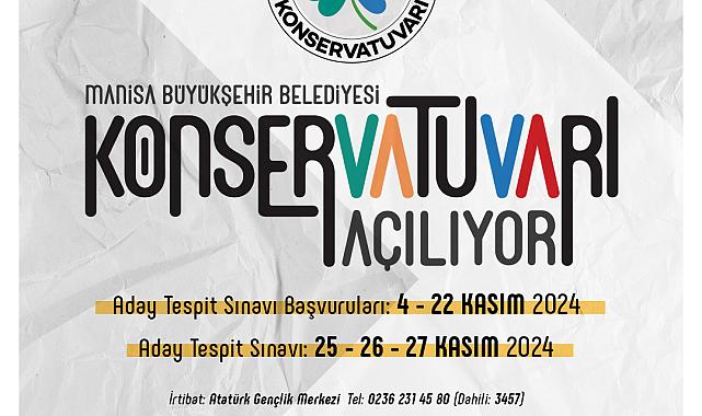 Manisa Büyükşehir Belediyesi Konservatuvarı Yeteneklerini Arıyor