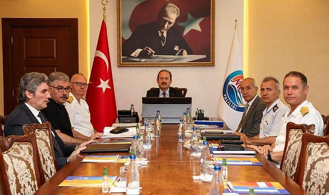 Mersin&#039;de Güvenlik ve Asayiş Toplantısı