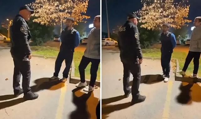 Parkta aşk acısı çeken gence nasihat veren polis: Sen dolandırılıyordun