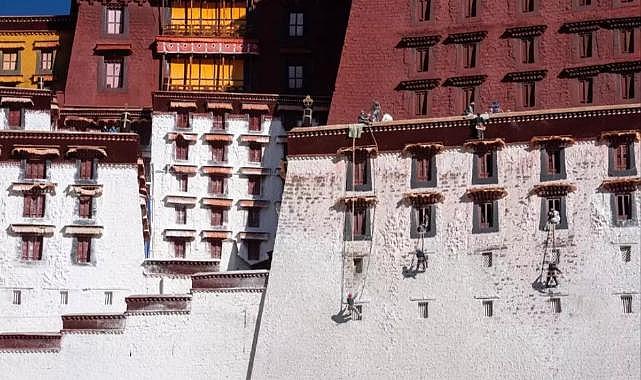 Potala Sarayı Yenileniyor