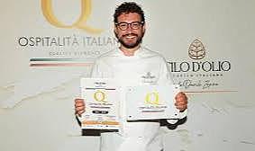 Şef Danilo Zanna, İzmir Filo D'olio ile Ospitalita Italiana ödülüne layık görüldü