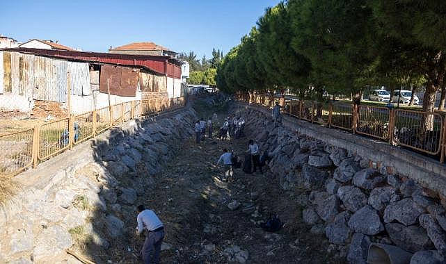 “Temiz Körfez” için derelerde temizlik seferberliği
