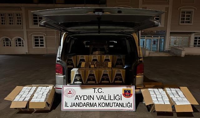 Aydın'da durdurulan araçtan zehir deposu çıktı: 1 milyon TL olan dolu makaron ele geçirildi