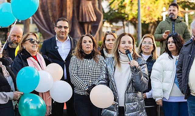Balçova&#039;da SMA&#039;lı Çağla için sevinç balonları uçuruldu Darısı diğer çocukların başına