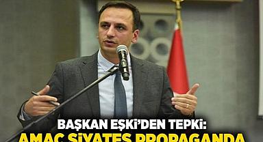 Baskan eşki’den tepki: 'Amaç siyasi propaganda
