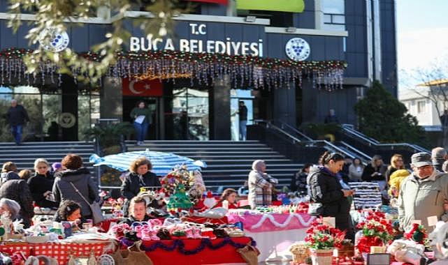 Buca Belediyesi&#039;nden yeni yıl hediyelik eşya pazarı