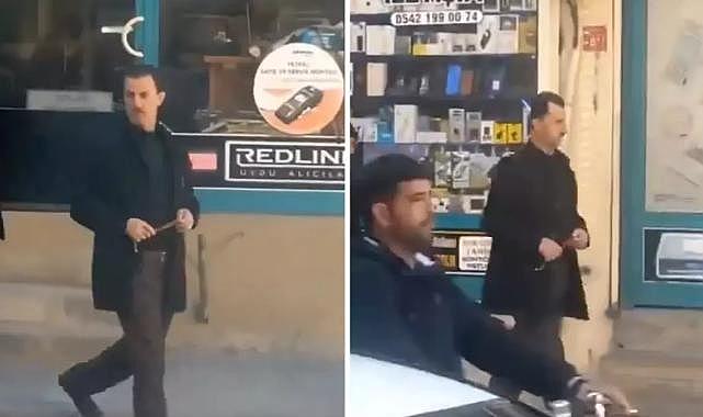 Görüntü Türkiye'den! Esad'a benzeyen adamın görüntüsü viral oldu
