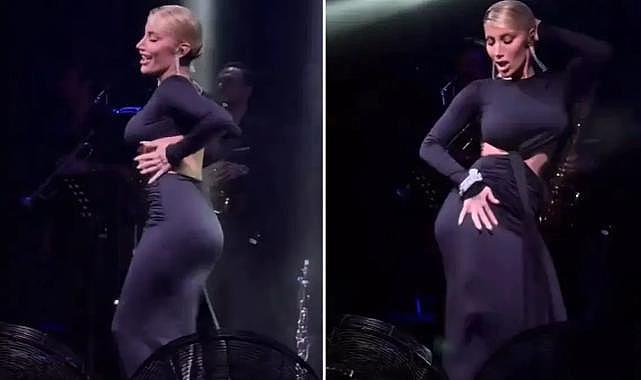 İrem Derici, dansıyla sahneyi salladı