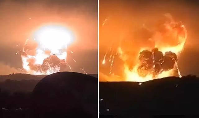 İsrail, Suriye'yi vurdu: Saldırının şiddeti deprem etkisi yarattı