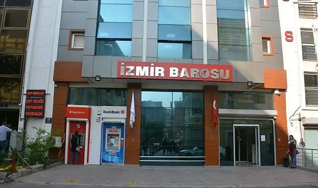 İzmir Barosu'ndan 'ölüm tehditlerine' tepki: Başkanımızın ve genel sekreterimizin yanındayız