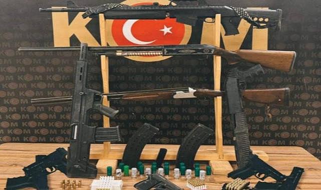 Manisa ve Bursa'da silah tacirlerine eş zamanlı operasyon: 5 şüpheli şahıs tutuklandı