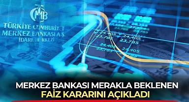 Merkez Bankası merakla beklenen, 2024 yılının Aralık ayı faiz kararını açıkladı!