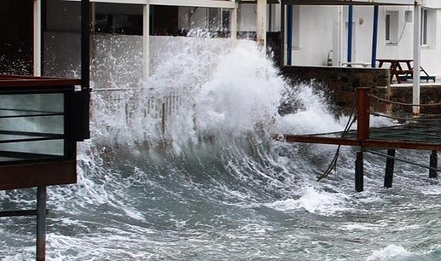 Meteoroloji'den Güney Ege Denizi için fırtına uyarısı