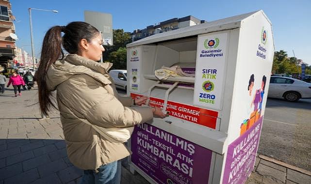 Tekstil kumbarasından Gaziemir’in kasasına 3 milyon 450 bin lira gelir
