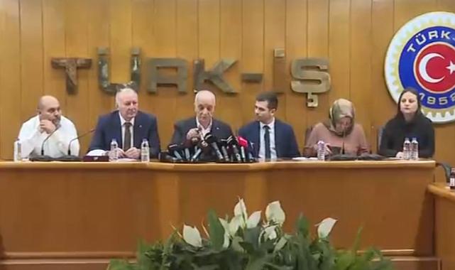 Türk-İş 29 Bin 583 TL asgari ücret istedi
