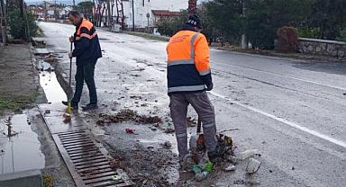 Yağmurun ardından dip bucak temizlik…