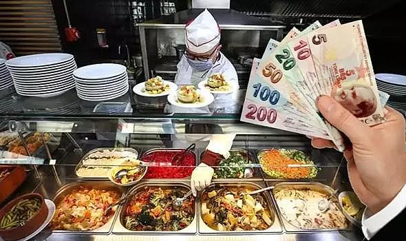 Yemek ücretinde asgari sınır kalktı