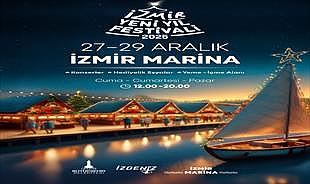 Yeni yıl heyecanı İzmir Marina’da