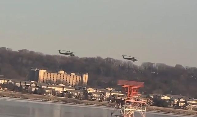 ABD'de uçak kazasının olduğu yerde günler öncesinden çekilen video şaşırttı