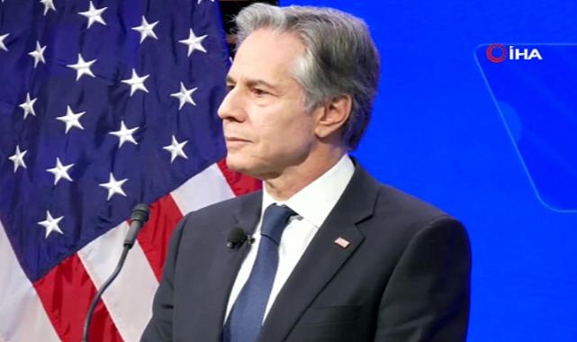 ABD Dışişleri Bakanı Antony Blinken’e Gazze protestosu: "Soykırım bakanı"